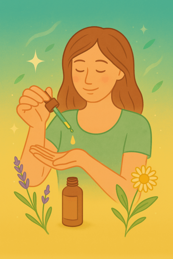🌿 Crée ton huile de massage personnalisée !