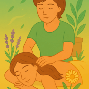 🌸 Atelier massage en duo : complicité & huiles essentielles 🌸 140€/duo